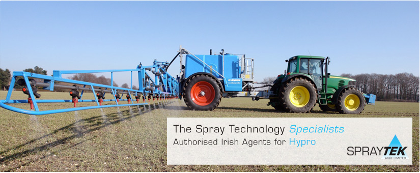 Welcome to Spraytek Agri Ltd - The Spray Technology Specialists Authorised Irish Agents for Hypro & Arag