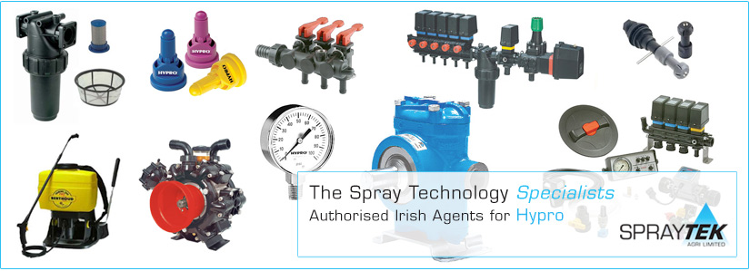 Our Products - Spraytek Agri Ltd - The Spray Technology Specialists Authorised Irish Agents for Hypro & Arag